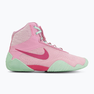 Worstelschoenen-Wrestling Nike Tawa Roze-groen 