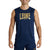 Mouwloos Leone DNA Logo ABX705 Blauw 