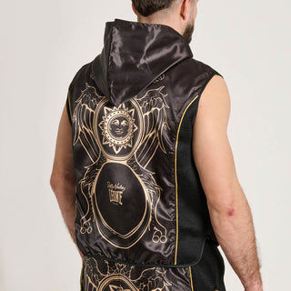 Boks mouwloos jas Leone Dolly Noire AB01DN 
