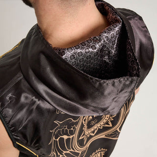 Boks mouwloos jas Leone Dolly Noire AB01DN 