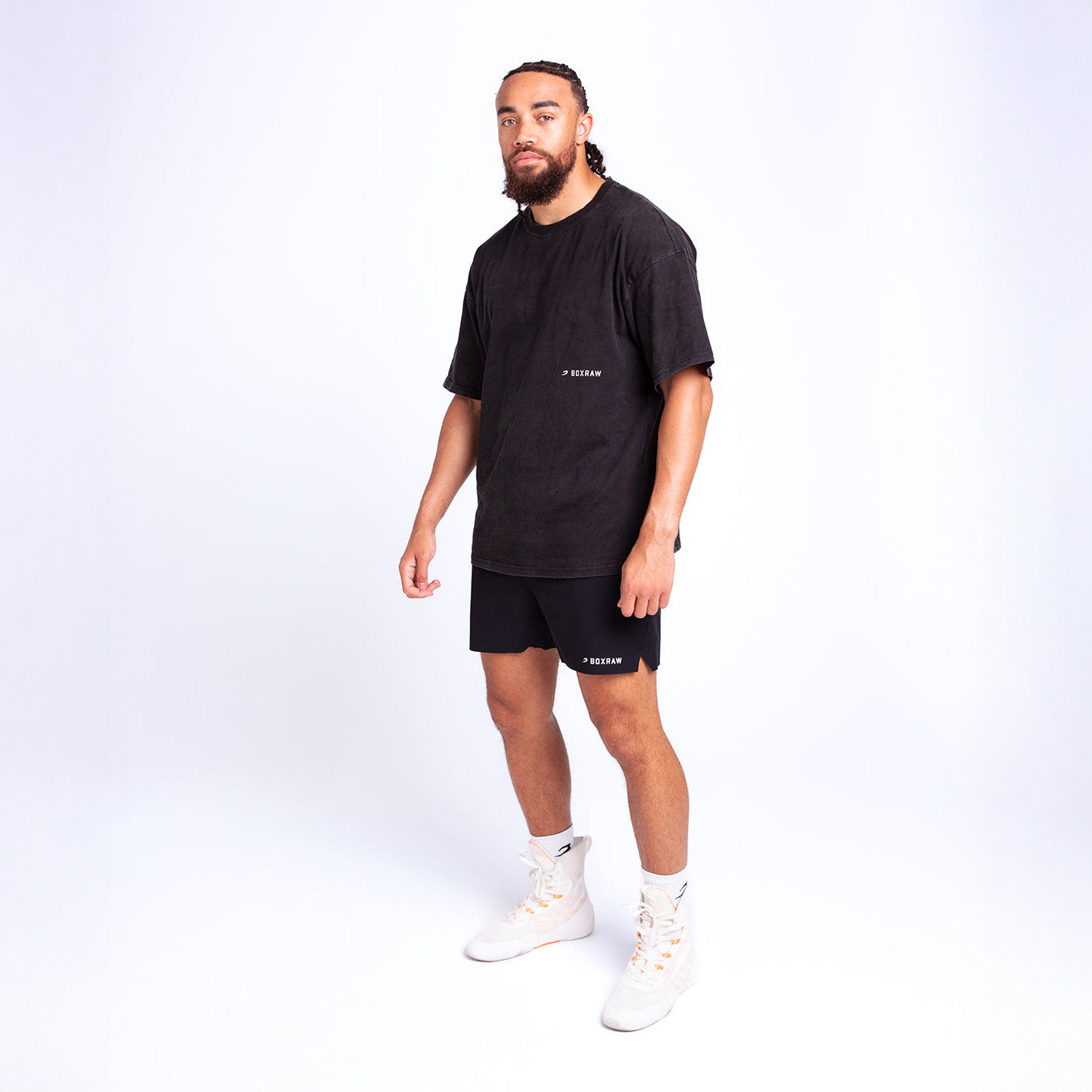 T-shirt Boxraw Sparring Club Oversize Zwart – Combat Arena