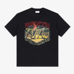 T-shirt Manto Ghost Fighter Zwart-Combat Arena
