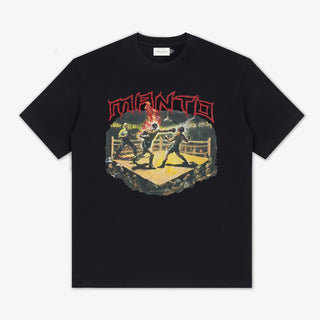 T-shirt Manto Ghost Fighter Zwart-Combat Arena