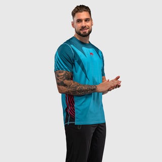 T-shirt Venum Attack 90 Dry Tech Turkoois-Combat Arena