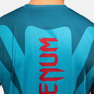 T-shirt Venum Attack 90 Dry Tech Turkoois-Combat Arena