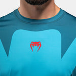 T-shirt Venum Attack 90 Dry Tech Turkoois-Combat Arena