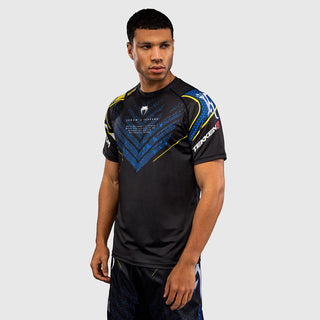 T-shirt Venum Dry Tech Tekken 8 King Nero-giallo-Combat Arena