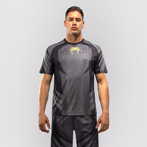 T-shirt Venum Galactic 3.0 Dry Tech Zwart-goud-Combat Arena