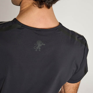 T-shirt techniek Leone Black Lion ABX310 Zwart-Combat Arena