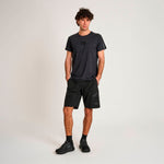 T-shirt techniek Leone Black Lion ABX310 Zwart-Combat Arena