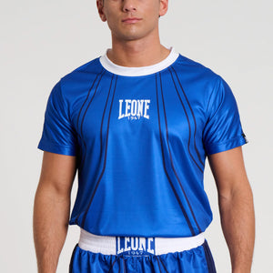 T-shirt techniek WAKO Leone AB994 Blauw-Combat Arena