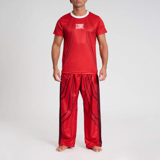 T-shirt techniek WAKO Leone AB994 Rood-Combat Arena