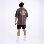 T-shirt Boxraw Sparring Club Oversize Bruin 