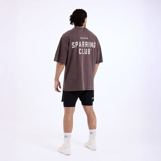 T-shirt Boxraw Sparring Club Oversize Bruin 
