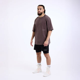 T-shirt Boxraw Sparring Club Oversize Bruin 