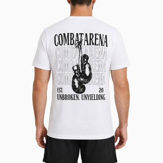 T-shirt Combat Arena Unbroken Wit 