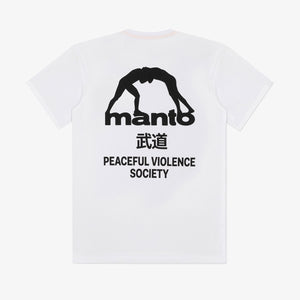 T-shirt Manto Society Wit 