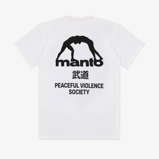 T-shirt Manto Society Wit 