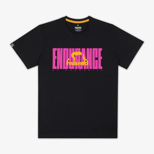 T-shirt Manto Muur Zwart 