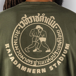 T-shirt Venum x Rajadamnern Groen 
