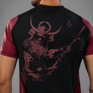 T-shirt Venum Assassin's Creed Shadows Dry Tech Rood-zwart 