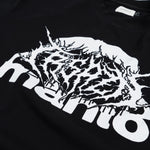 T-shirt oversize Manto Treasure Zone Zwart 