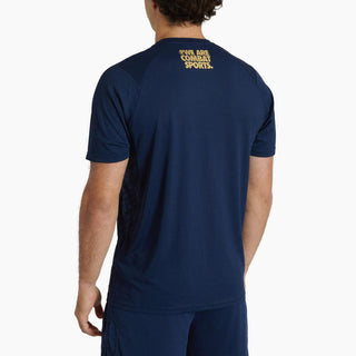 T-shirt techniek Leone DNA Logo ABX718 Blauw 