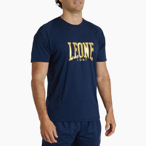 T-shirt techniek Leone DNA Logo ABX718 Blauw 