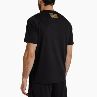 T-shirt techniek Leone DNA Logo ABX718 Zwart 
