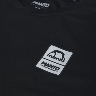 T-shirt techniek Manto Pulse Zwart 