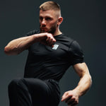 T-shirt techniek Manto Pulse Zwart 