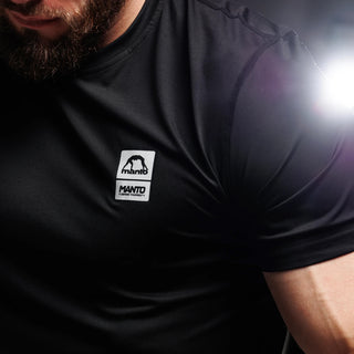 T-shirt techniek Manto Pulse Zwart 