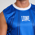 T-shirt mouwloze techniek WAKO Leone AB995 Blauw 
