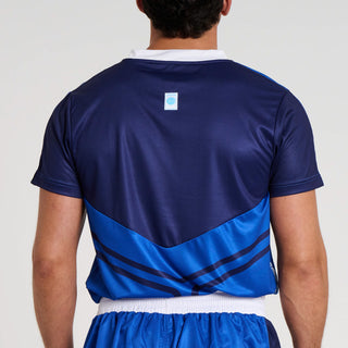 T-shirt techniek WAKO Leone AB994 Blauw 