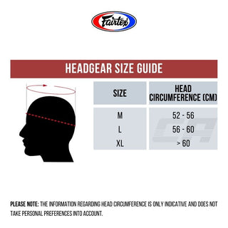 Hoofdbeschermer Fairtex Dekking HG3 Rood