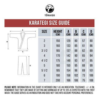 Karatepak Kata Tokaido Master Art. 58