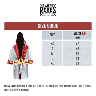 Boks badjas Cleto Reyes met Metallic Edition-kap