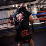 Mouwloos sweatshirt Venum x Mike Tyson Tiger met capuchon Zwart 