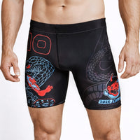 Korte broek compressie Half Sumo Black Mamba Neon 