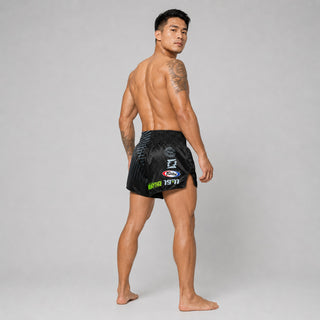 Kick-Thaiboksbroekje Fairtex BS1924 Racer Zwart