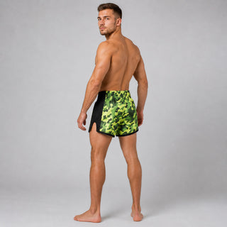Kick-Thaiboksbroekje Fairtex BS1710 Groene Camo