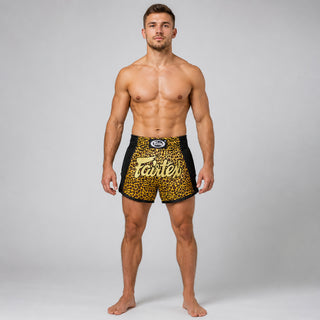 Kick-Thaiboksbroekje Fairtex BS1709 Leopard