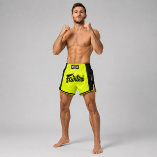 Kick-Thaiboksbroekje Fairtex BS1706 Limoen