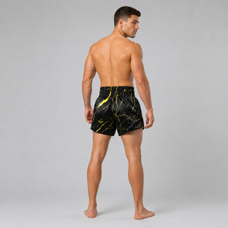 Kick-Thaiboksbroekje Fairtex BS1947 Black Marble