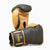Bokshandschoenen Di Nardo met klittenband 12 Oz Zwart-oker 
